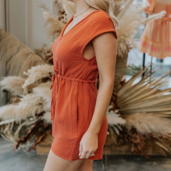 100% Cotton Romper - Picture 4 of 16